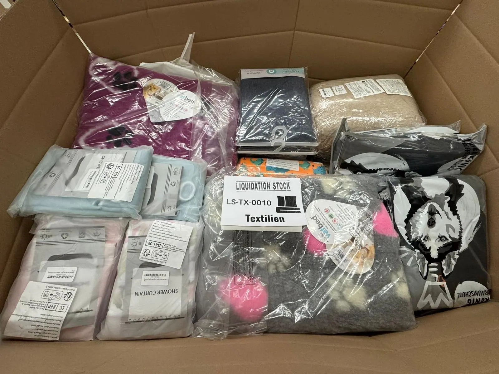 Shower Curtains, Blankets, Towels and more